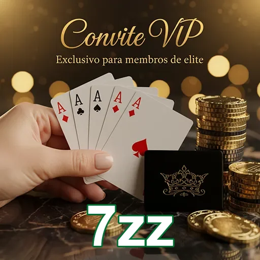 Convite VIP exclusivo do site 7zz para eventos especiais e experiências únicas.